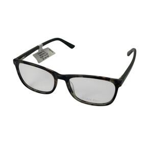 Calvin Klein Women's Olive Tortoise Square Eyeglasses Frames No Case NWT
